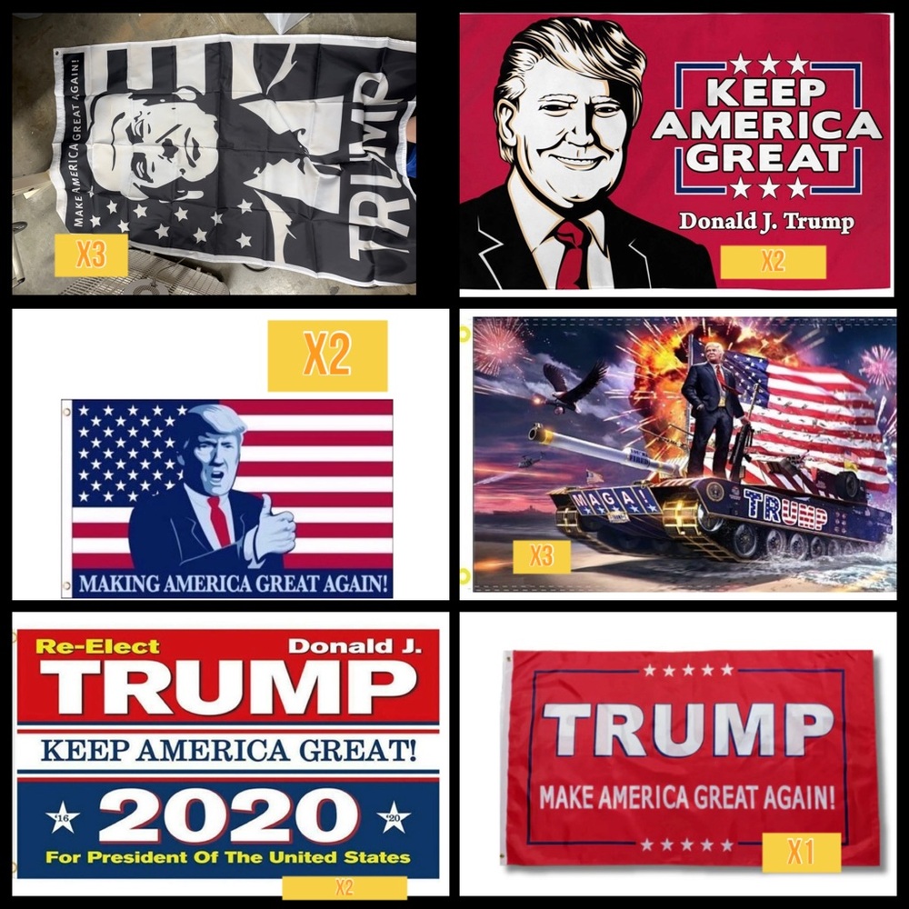 13 Trump Patriot 4x6 Flags POTUS Republican MAGA Reseller Funny Gift